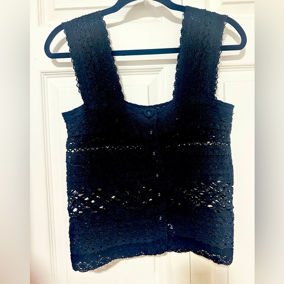 Crochet top Japanese Brand - Picture 1 of 5